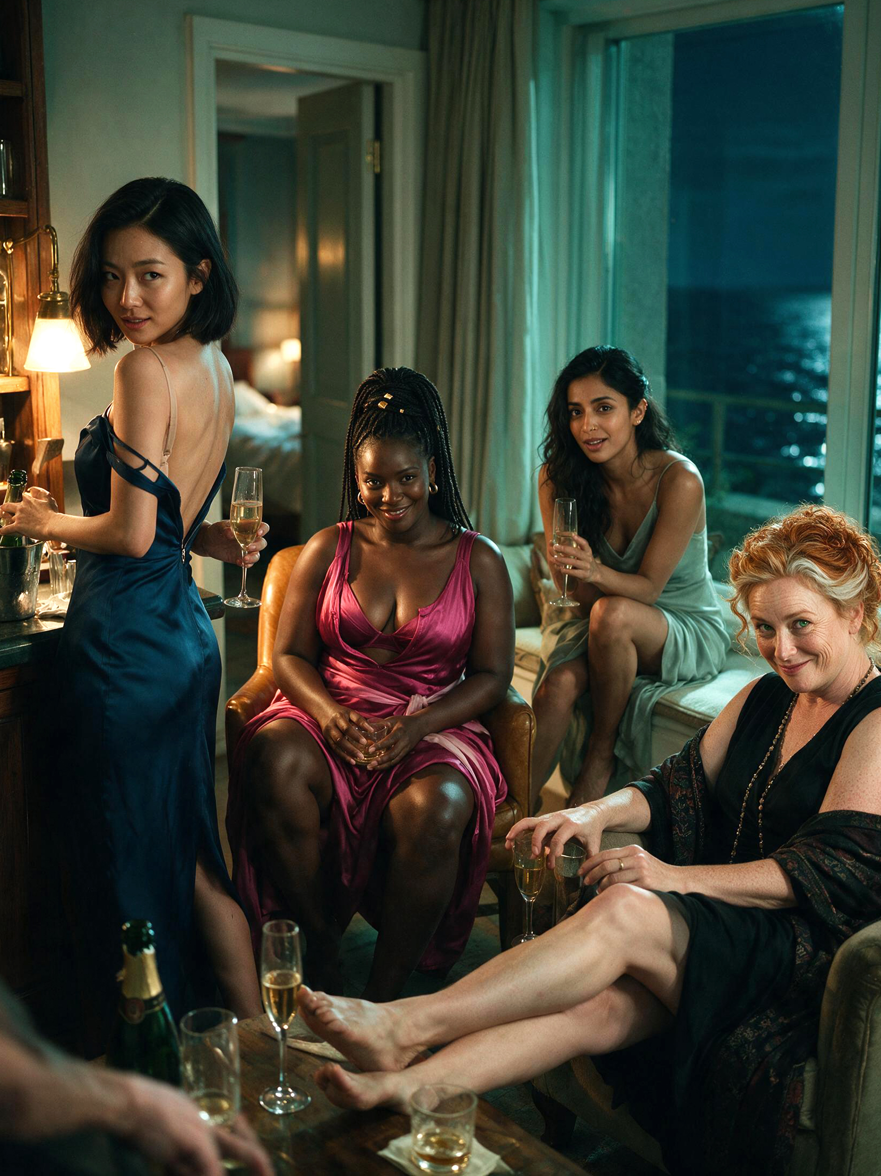 The Wedding Party — the Night Before, in the Bridal Suite scene cover