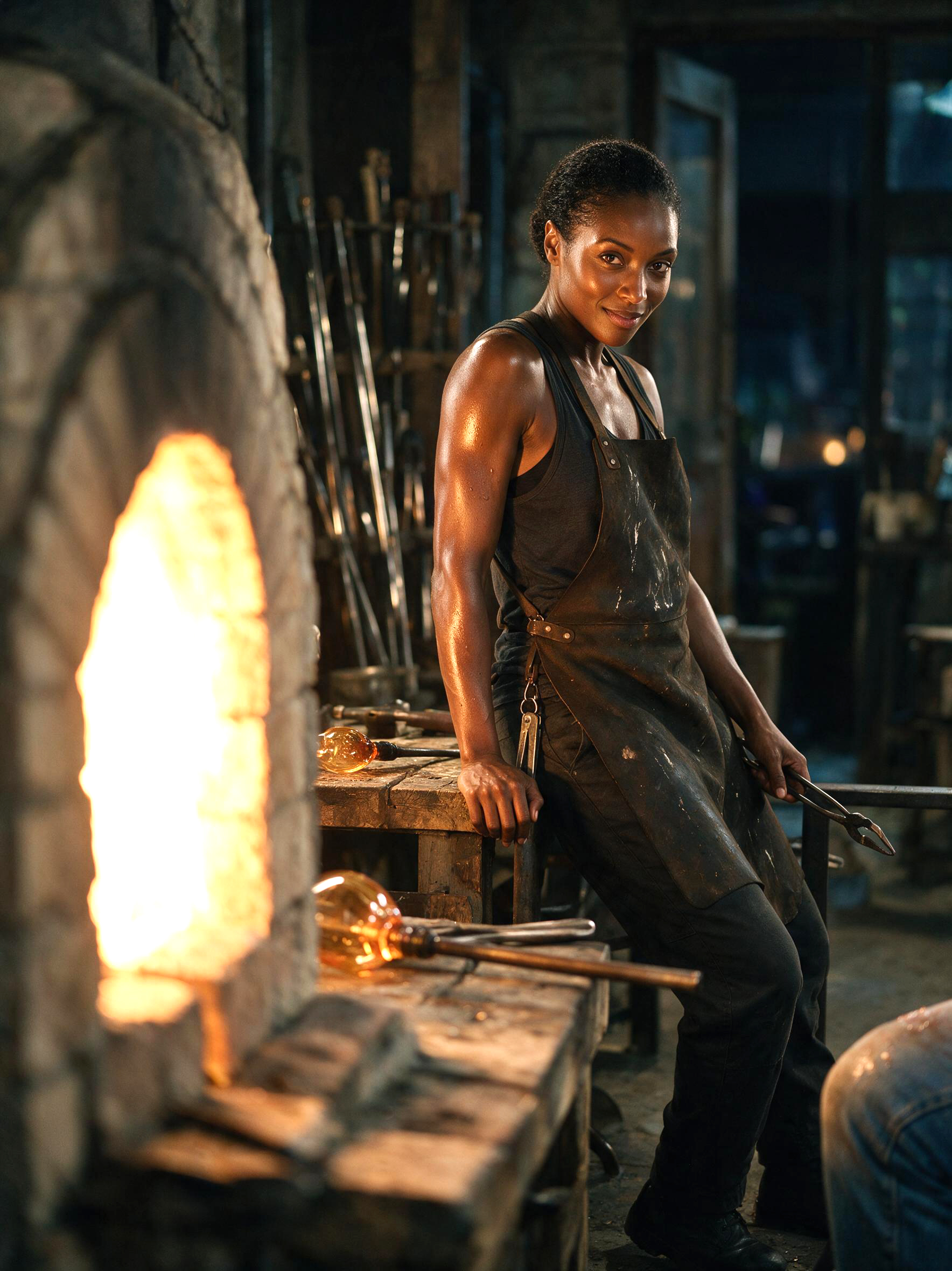 The Glasshouse — Nia, the One at the Night Furnace scene cover