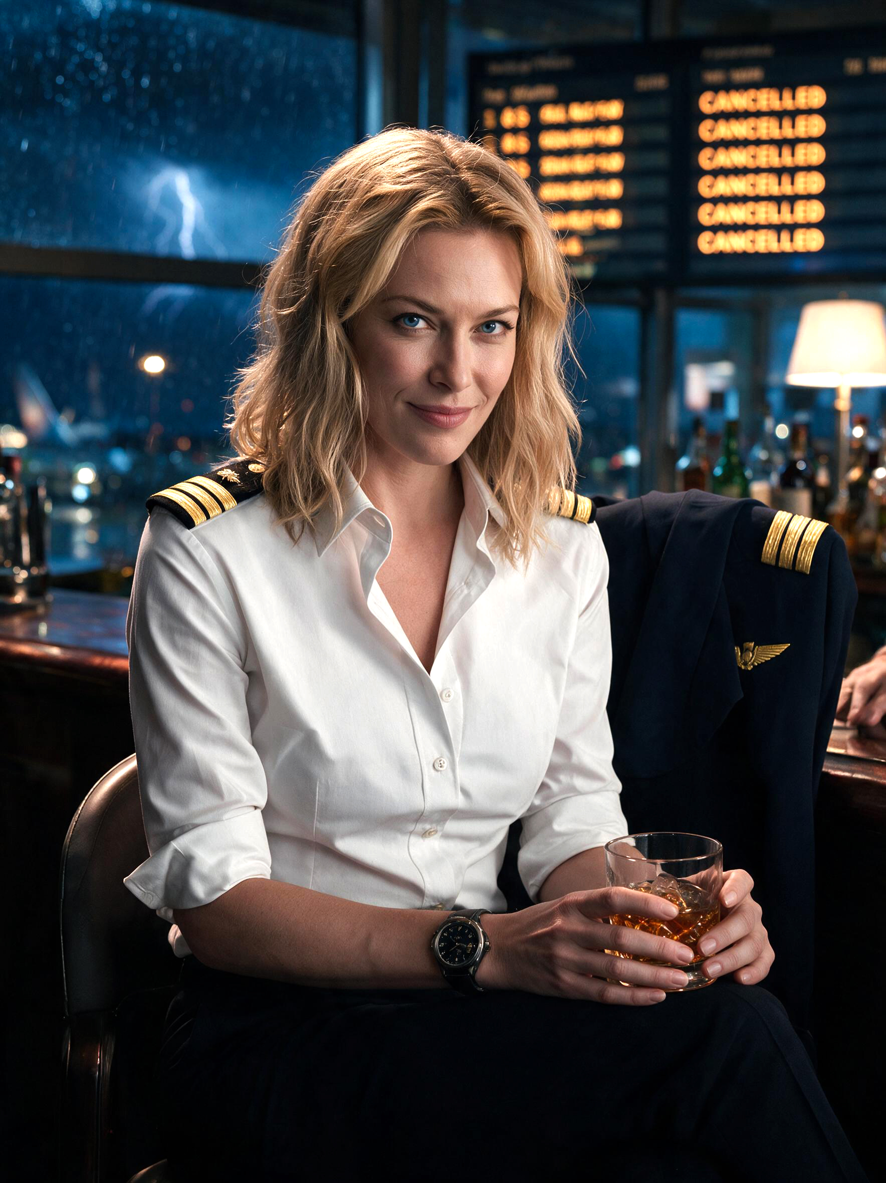 Turbulence — Ingrid, the Captain on Layover scene cover