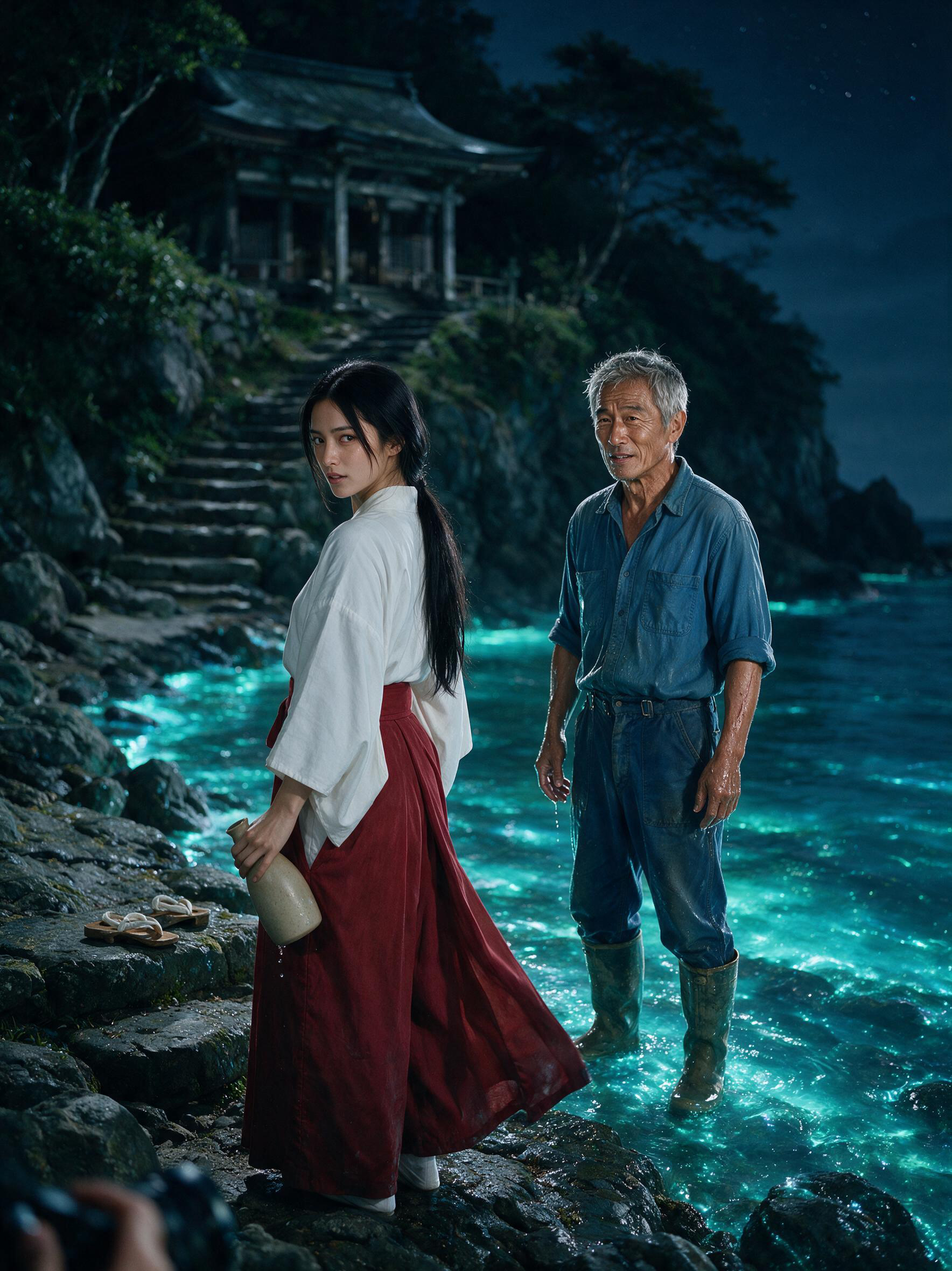 The Bay Shrine — Mizuki, the Inheritor scene cover