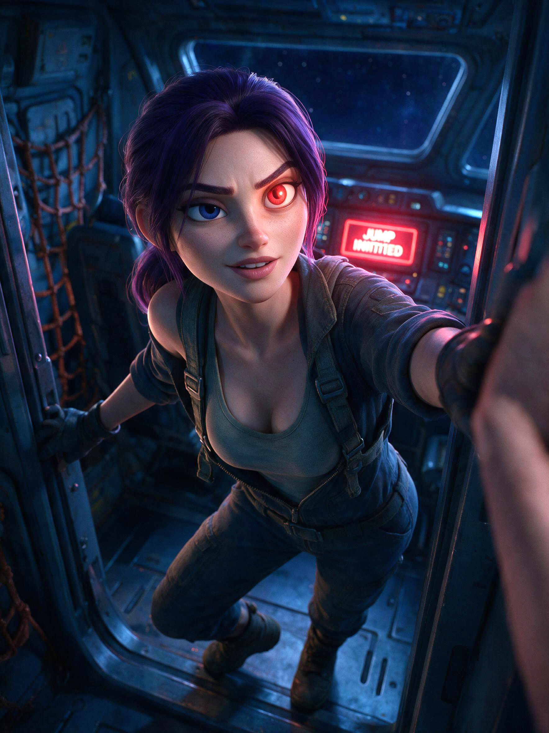 The Last Jump — Cyra, the Captain With One Eye on the Stars scene cover