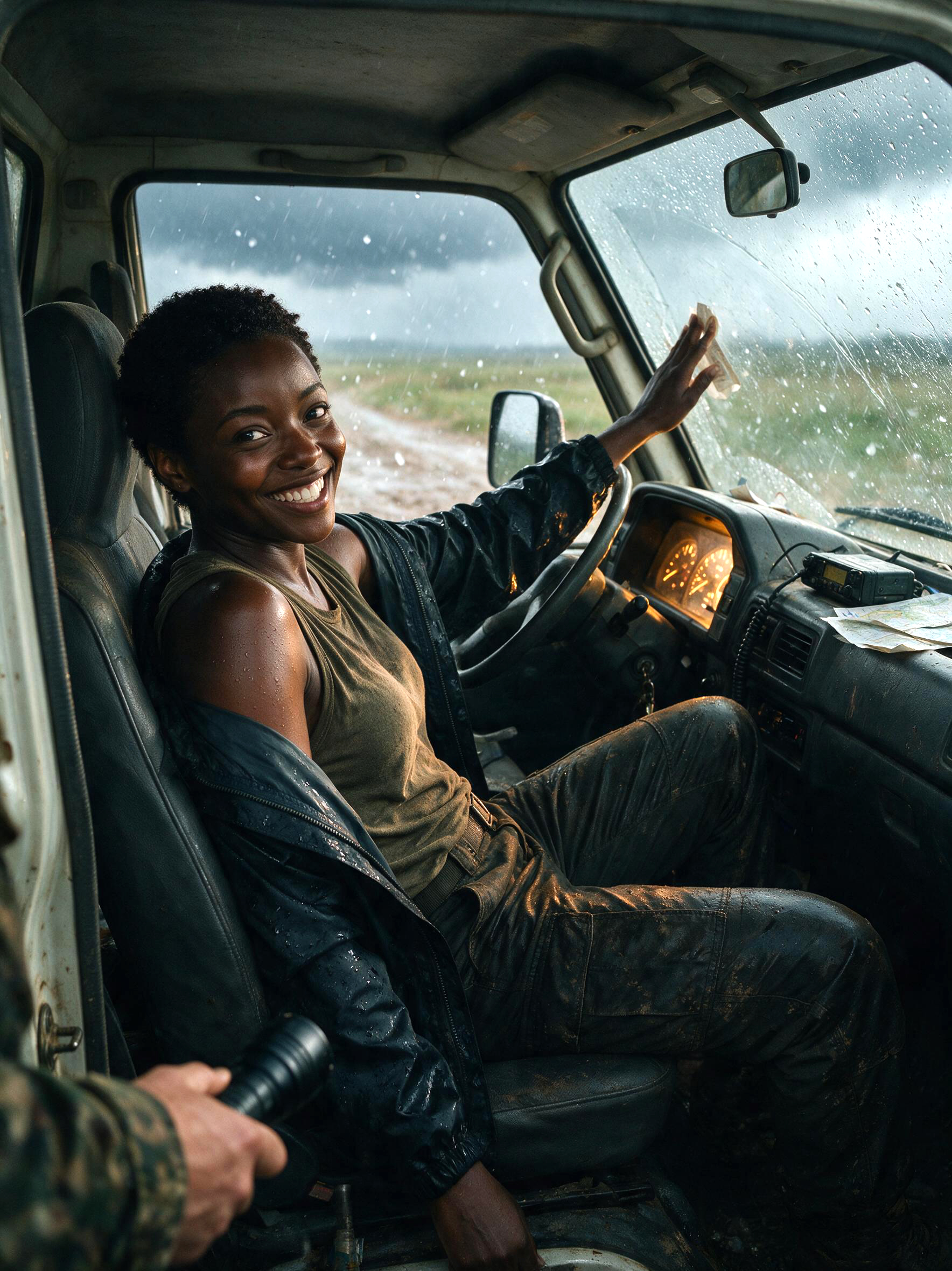 The Chase Vehicle — Sawyer Mensah, Riding Out the Core scene cover