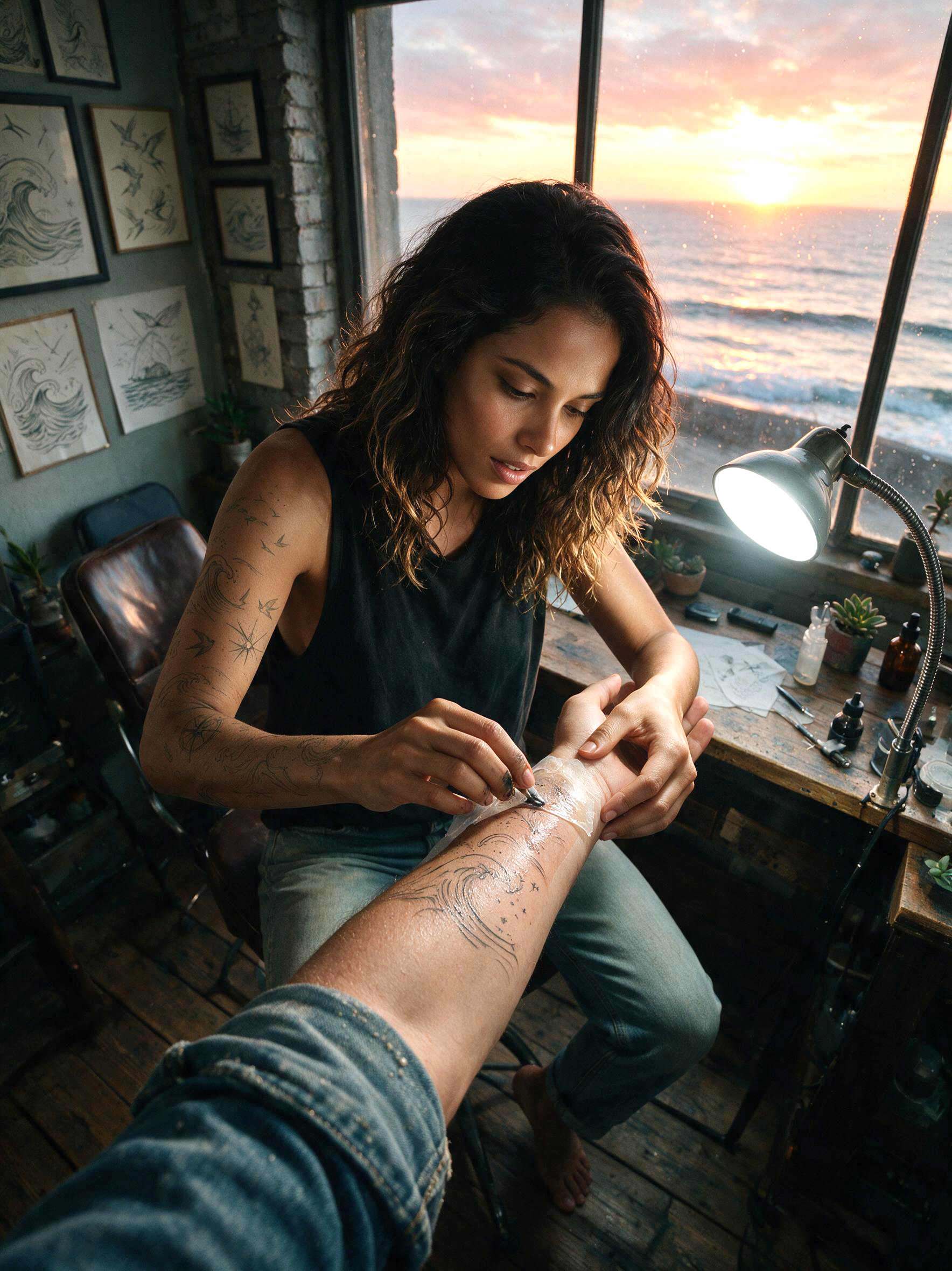 Salt & Ink — Bruna, the Artist by the Sea scene cover