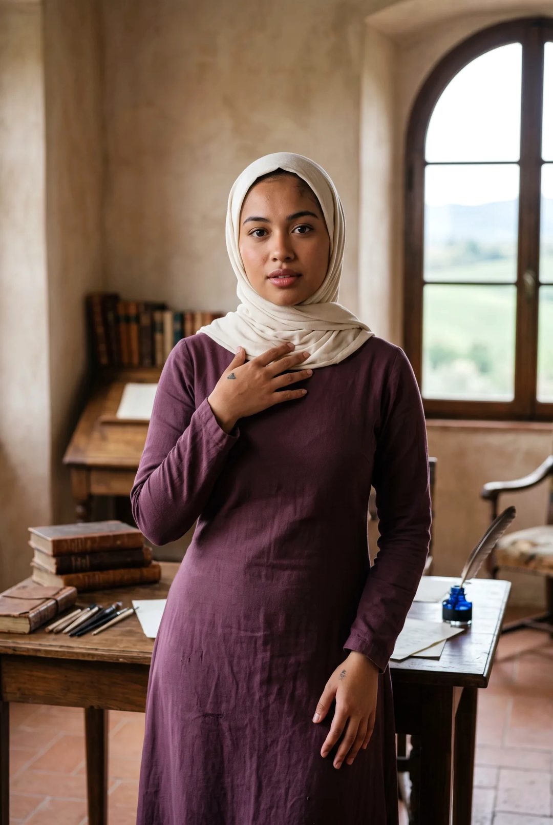 Halima Saqr portrait