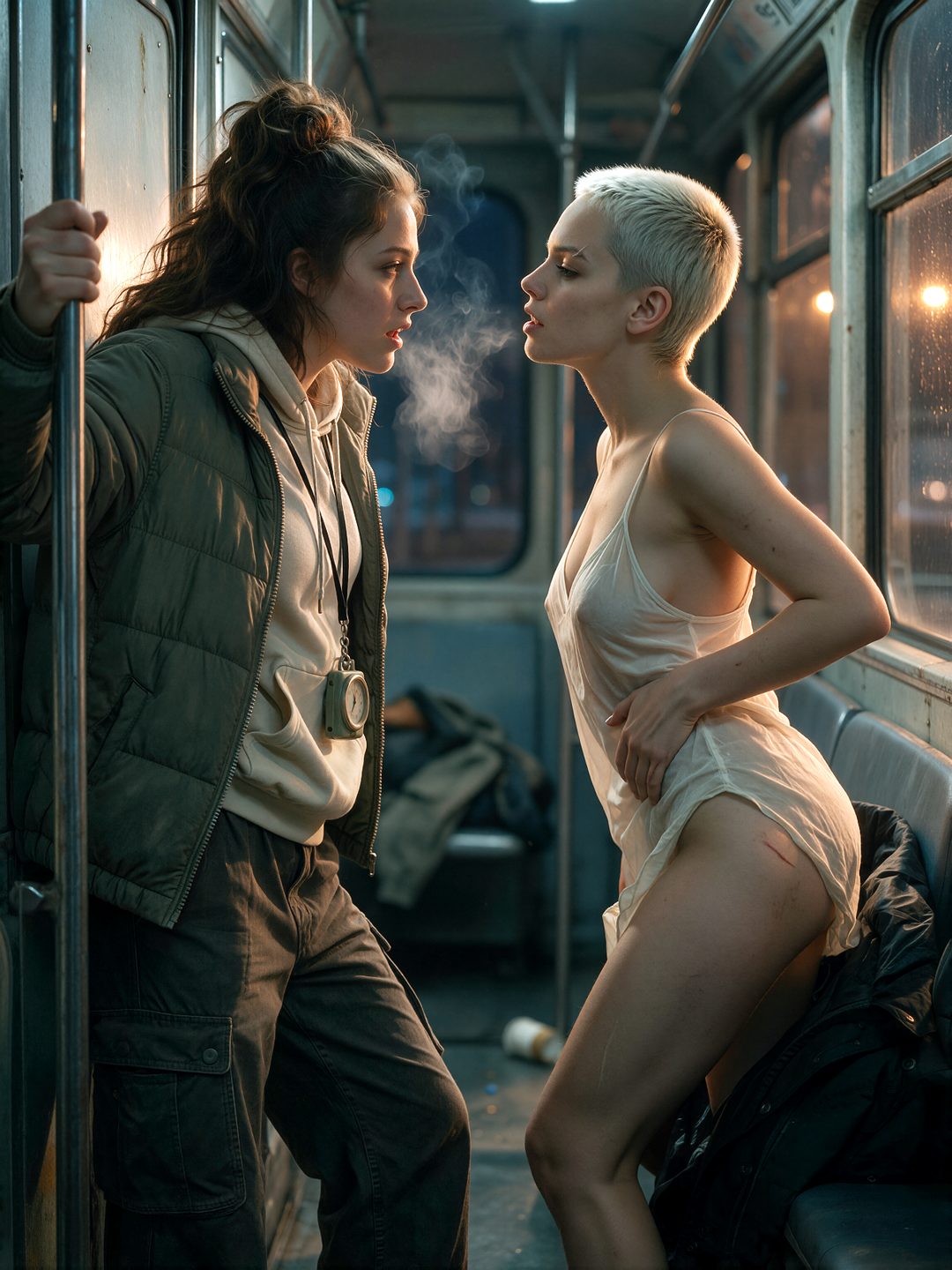 The Night Shoot — Wiktoria & Malwina, Take Twelve on the Tram Loop scene cover