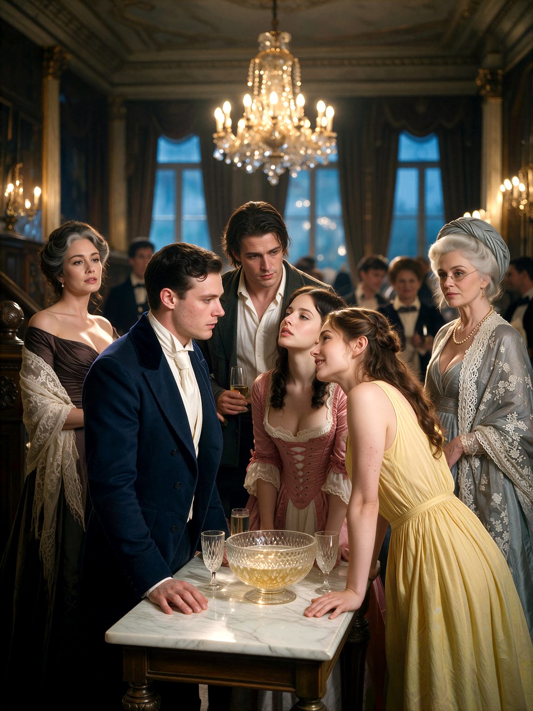 The debutante's first season scene cover