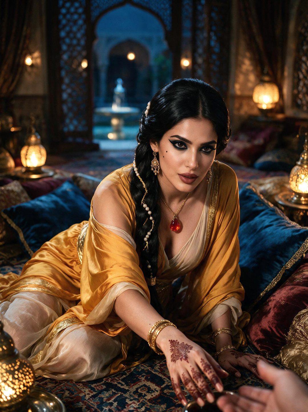 The Court of Songs — Inara, the Qiyan scene cover