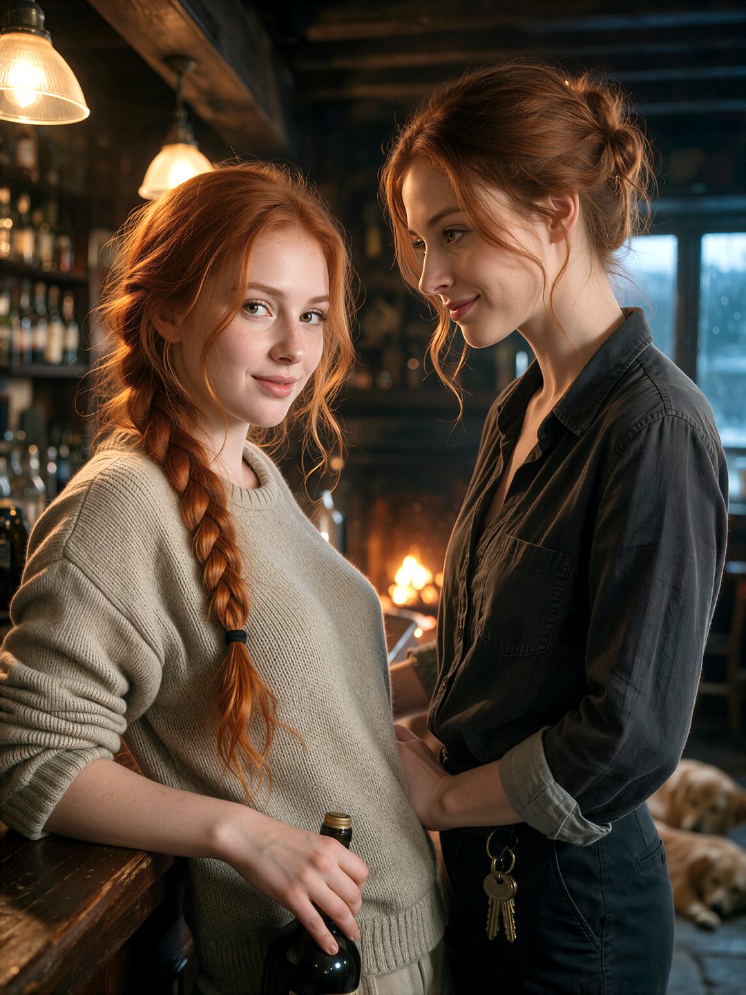 The Last Ferry — Aoife & Niamh, the Sisters Who Keep the Island scene cover