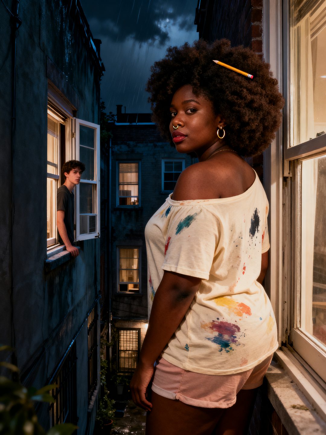 Across the Courtyard scene cover
