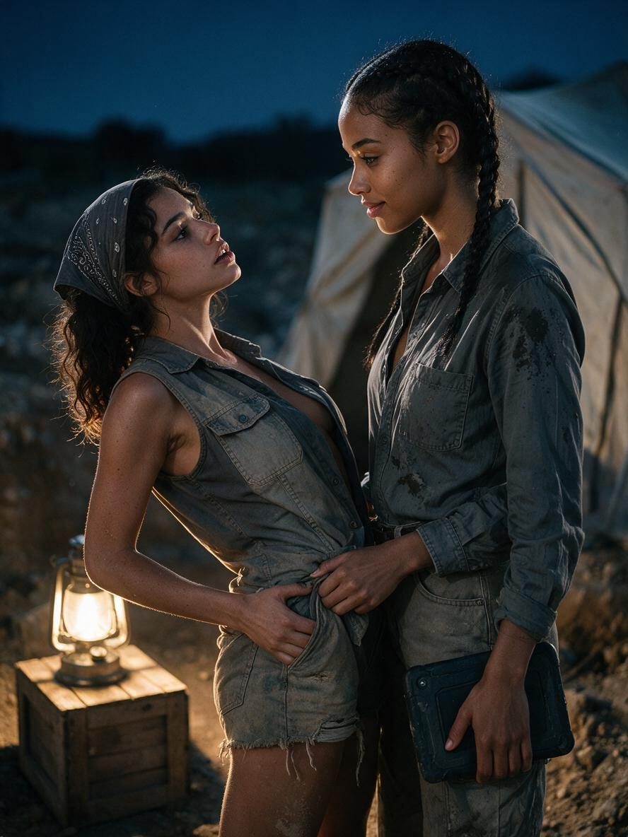 Trench Four — Ilaria & Feven, the Last Night of the Dig scene cover