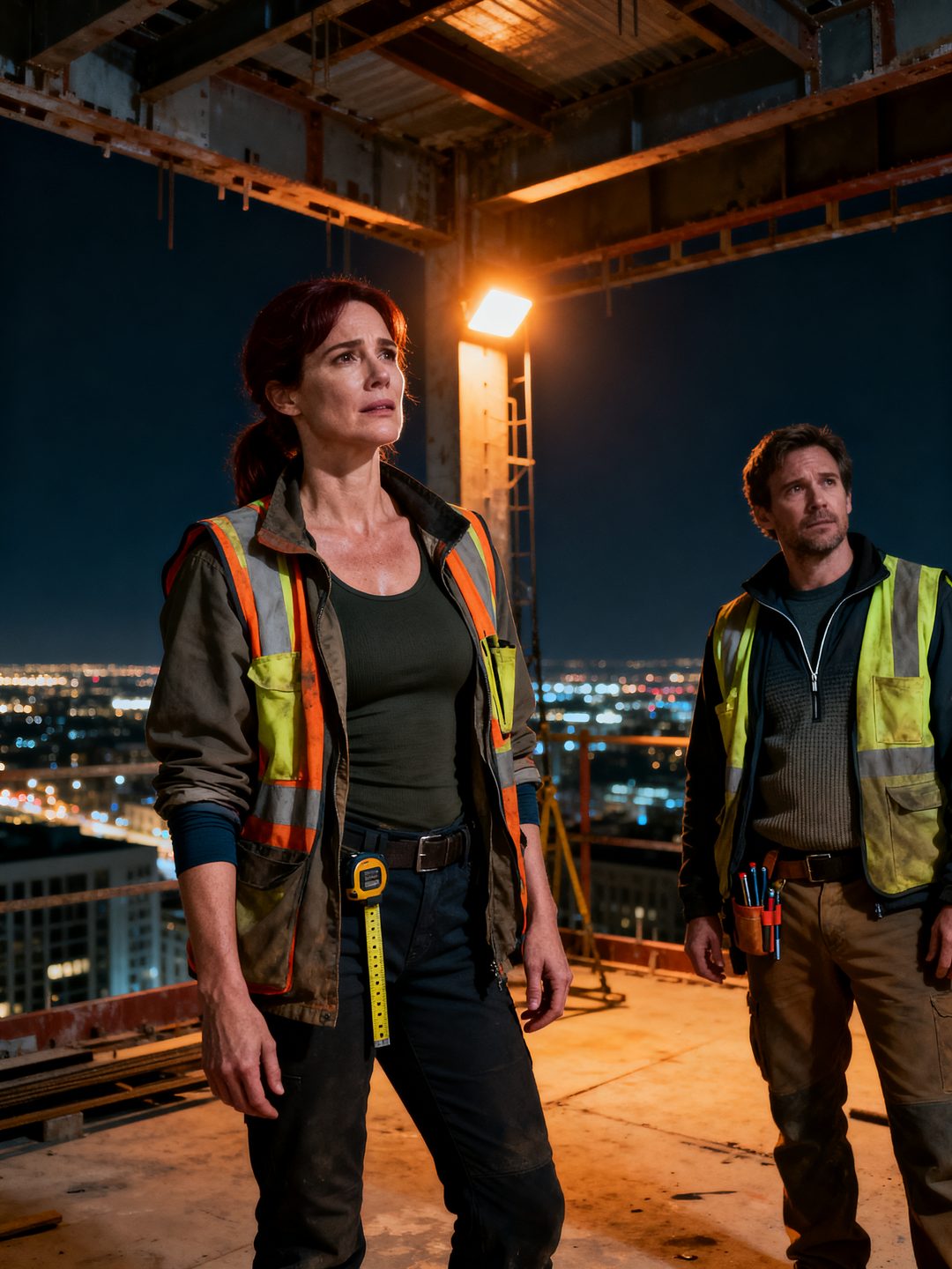 The Topping-Out — Petra Holt, the Engineer Who Signs the Steel scene cover