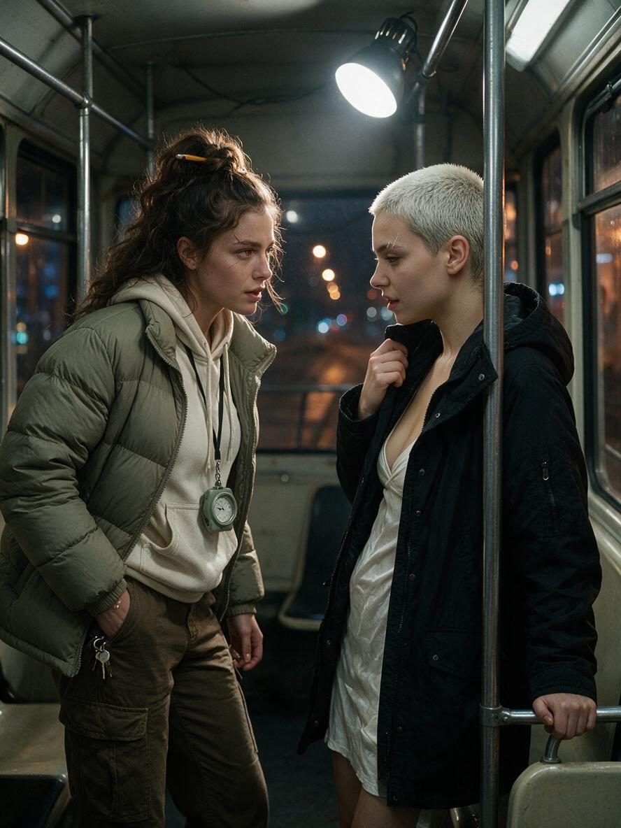 The Night Shoot — Wiktoria & Malwina, Take Twelve on the Tram Loop scene cover