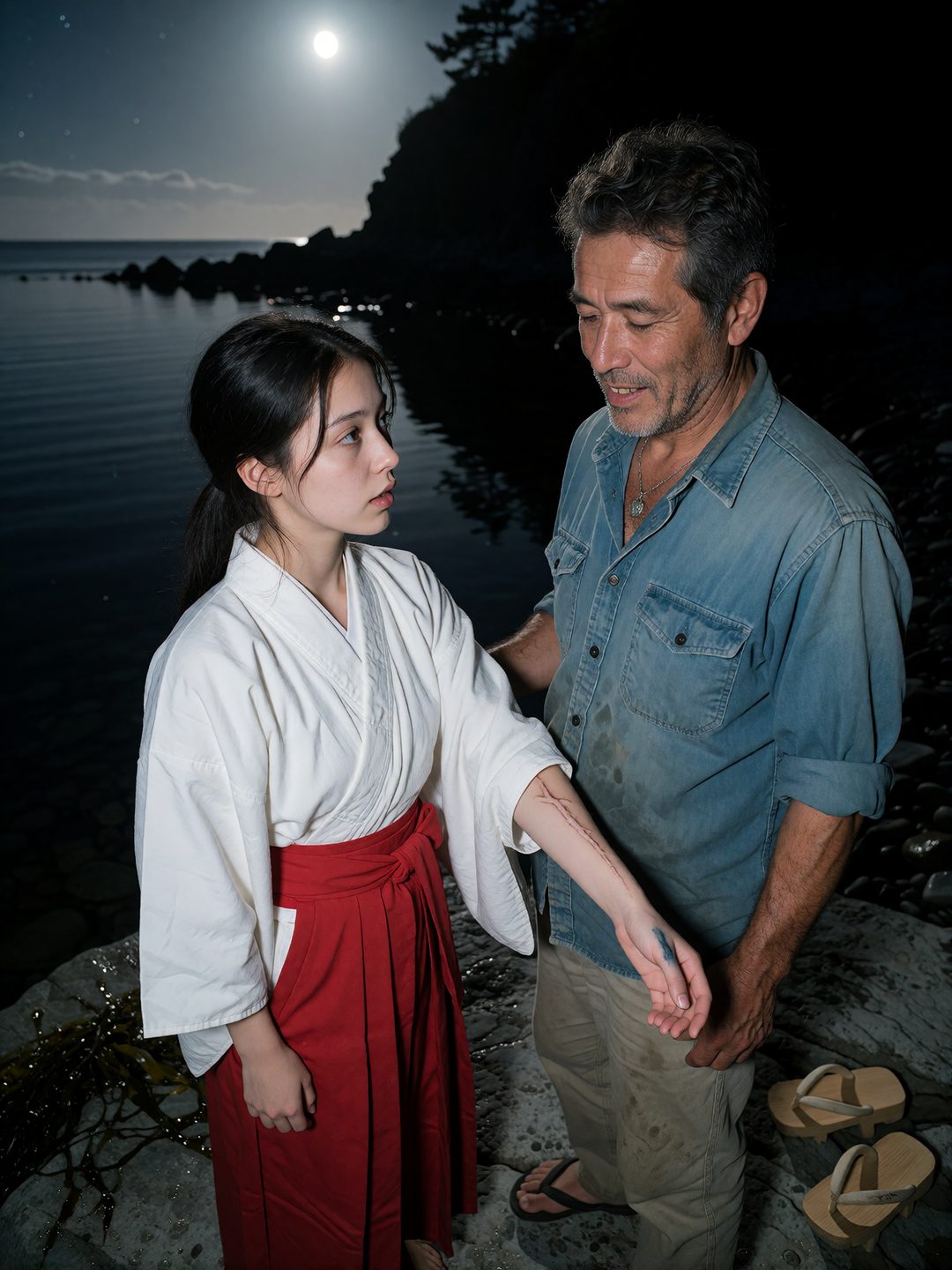 The Bay Shrine — Mizuki, the Inheritor scene cover