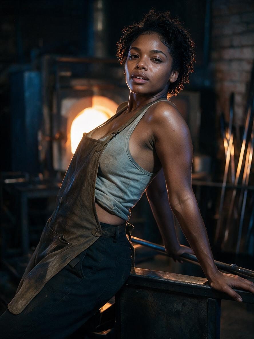 The Glasshouse — Nia, the One at the Night Furnace scene cover