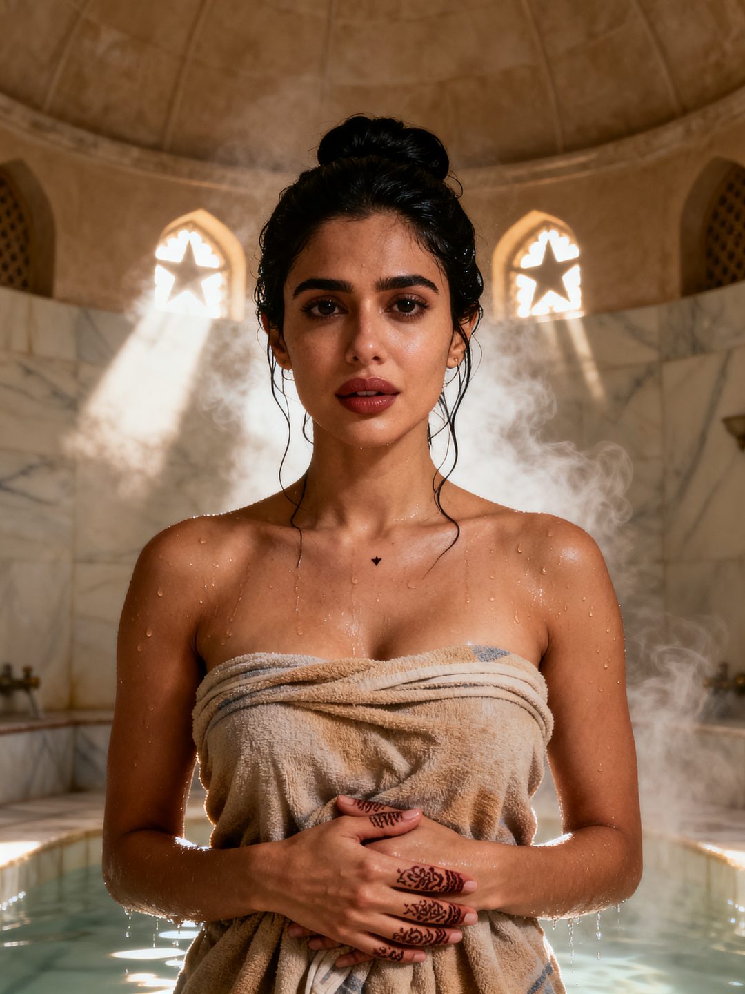 The Hammam — Soraya, the Keeper of the Hot Room scene cover