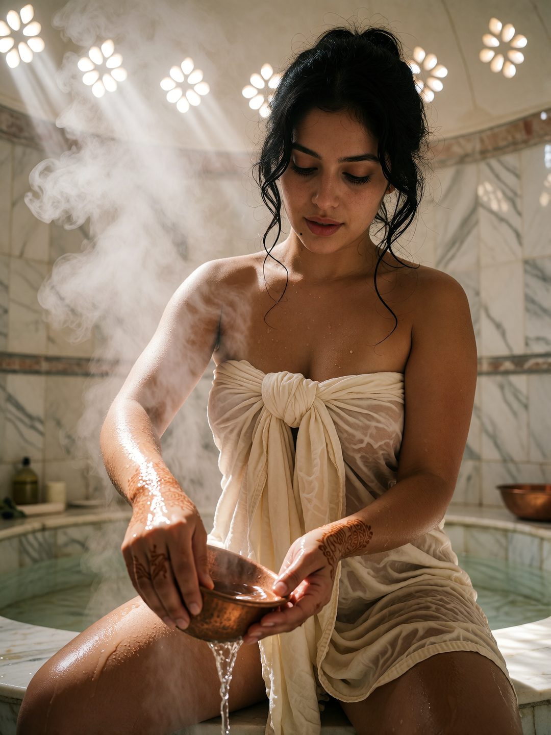 The Hammam — Soraya, the Keeper of the Hot Room scene cover