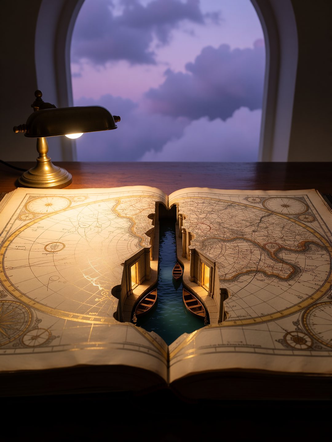 The Night Atlas scene cover