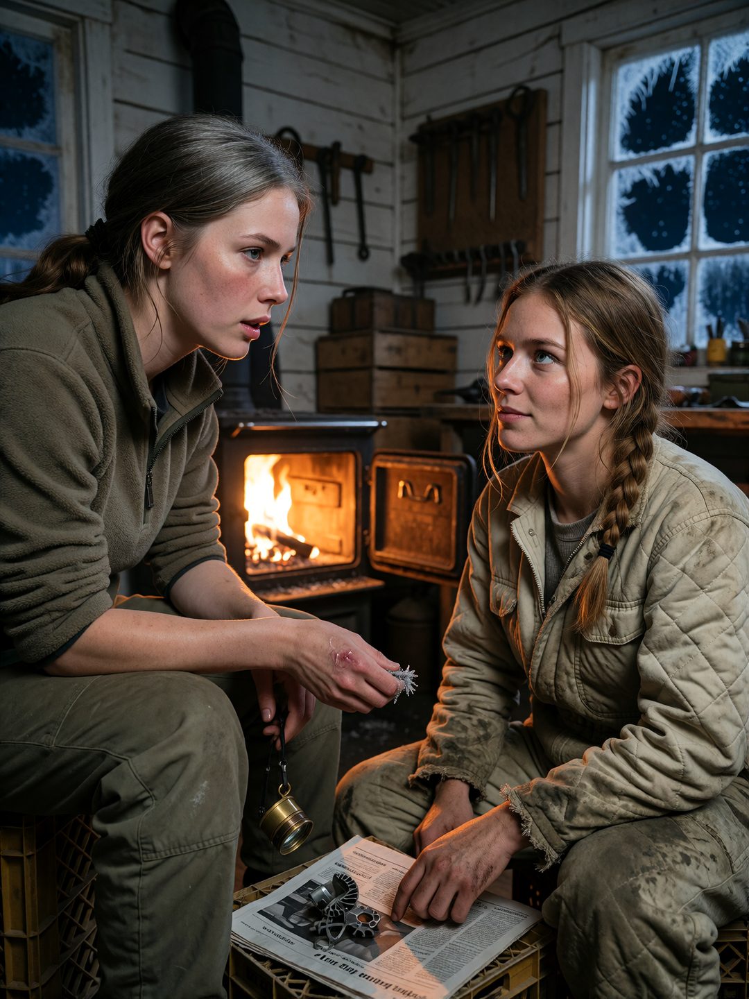 The Thaw — Sila & Anneke, the Night the Ground Started Working scene cover