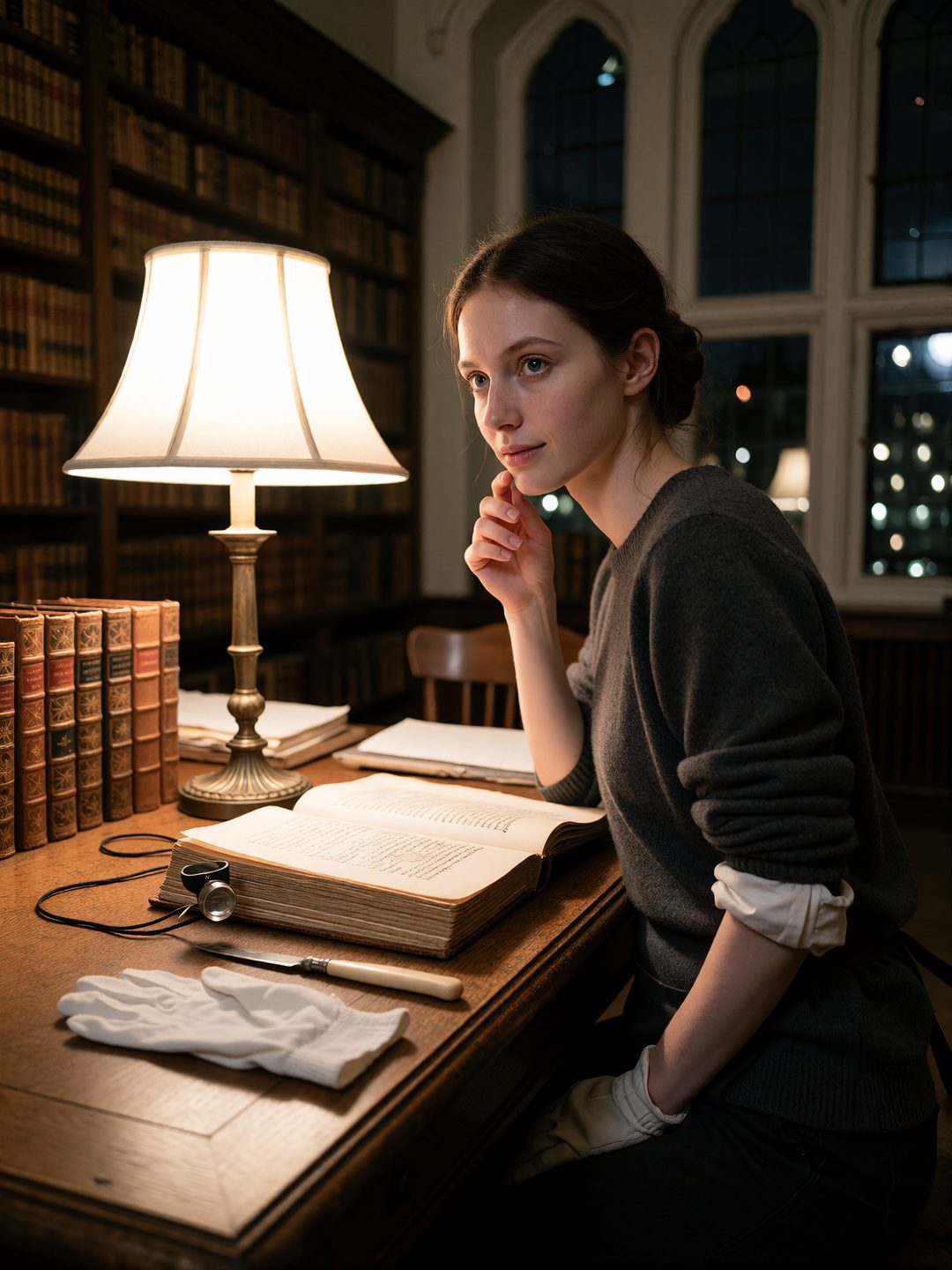The Reading Room — Agnes, the One Who Mends the Pages scene cover