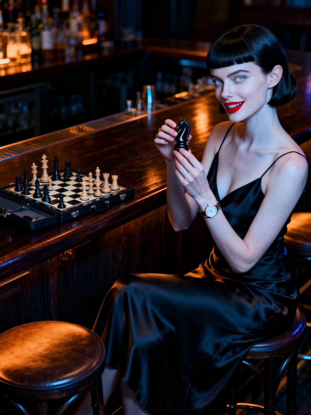 Checkmate — Vera, the Grandmaster scene cover