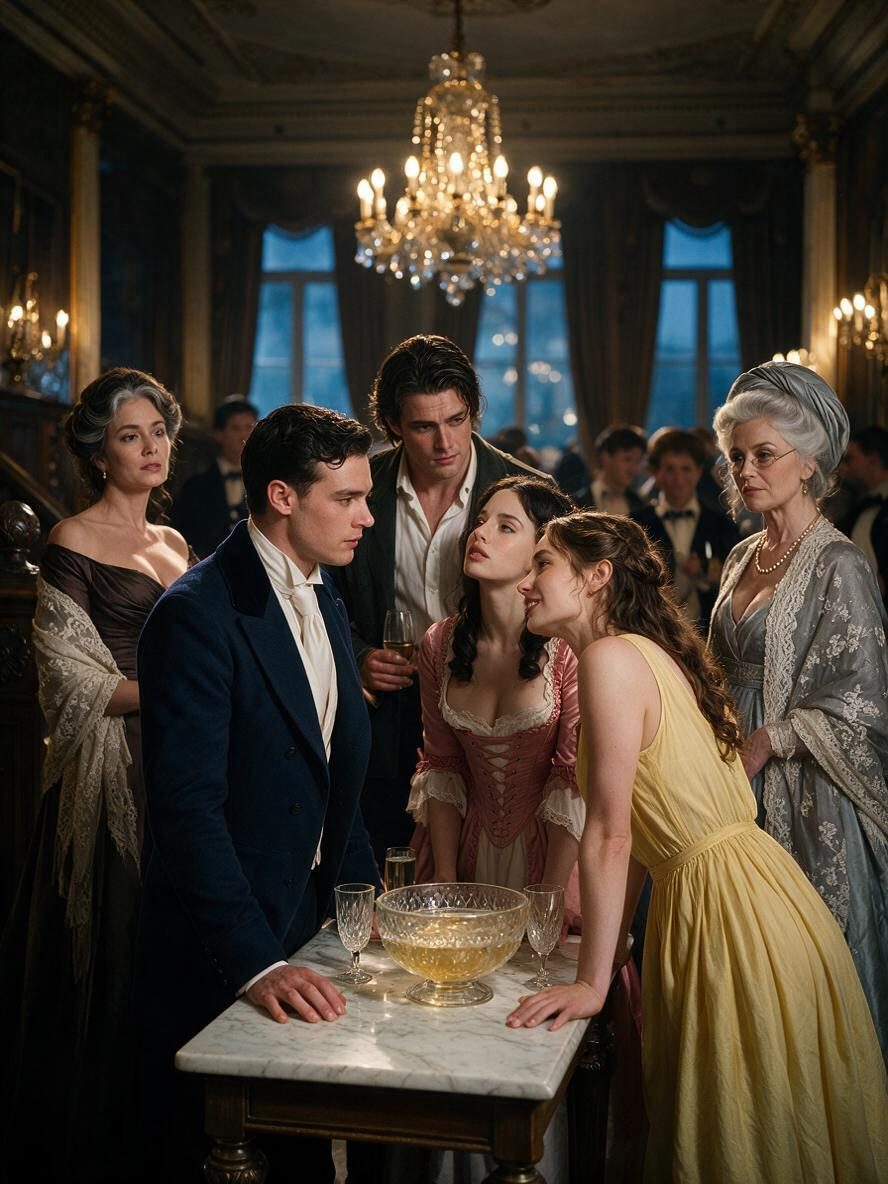 The debutante's first season scene cover