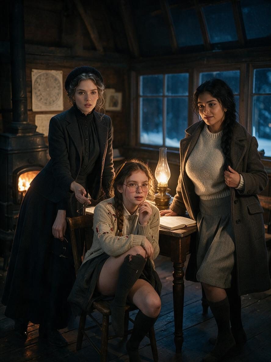 The Orrery — Aurélie, Nell & Sarai, Snowed In at Nine Thousand Feet scene cover