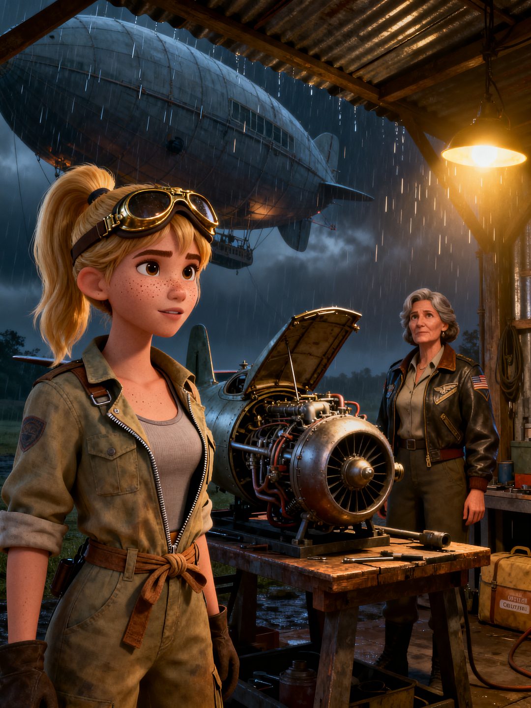 Workshop, After Hours — Wren, the Girl Who Builds the Sky scene cover