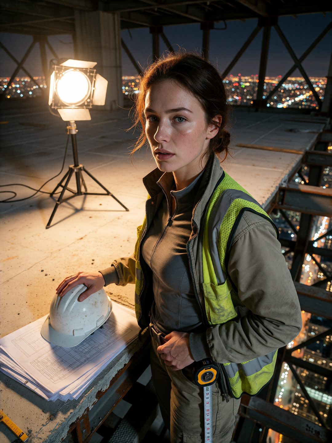The Topping-Out — Petra Holt, the Engineer Who Signs the Steel scene cover