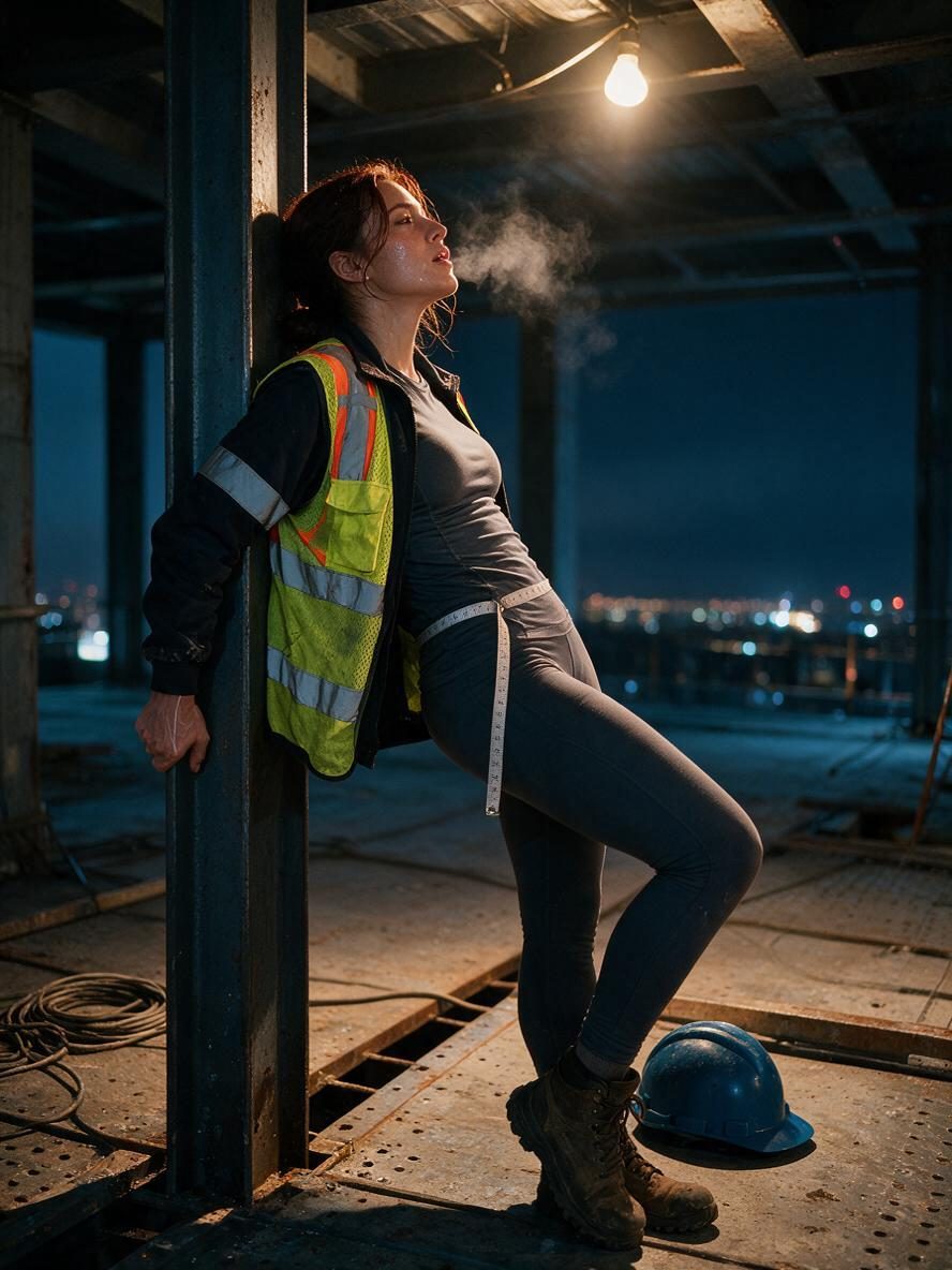 The Topping-Out — Petra Holt, the Engineer Who Signs the Steel scene cover