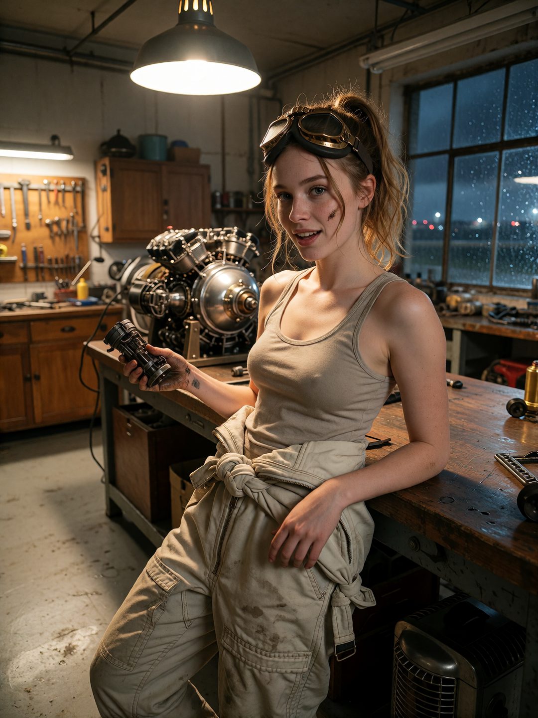 Workshop, After Hours — Wren, the Girl Who Builds the Sky scene cover