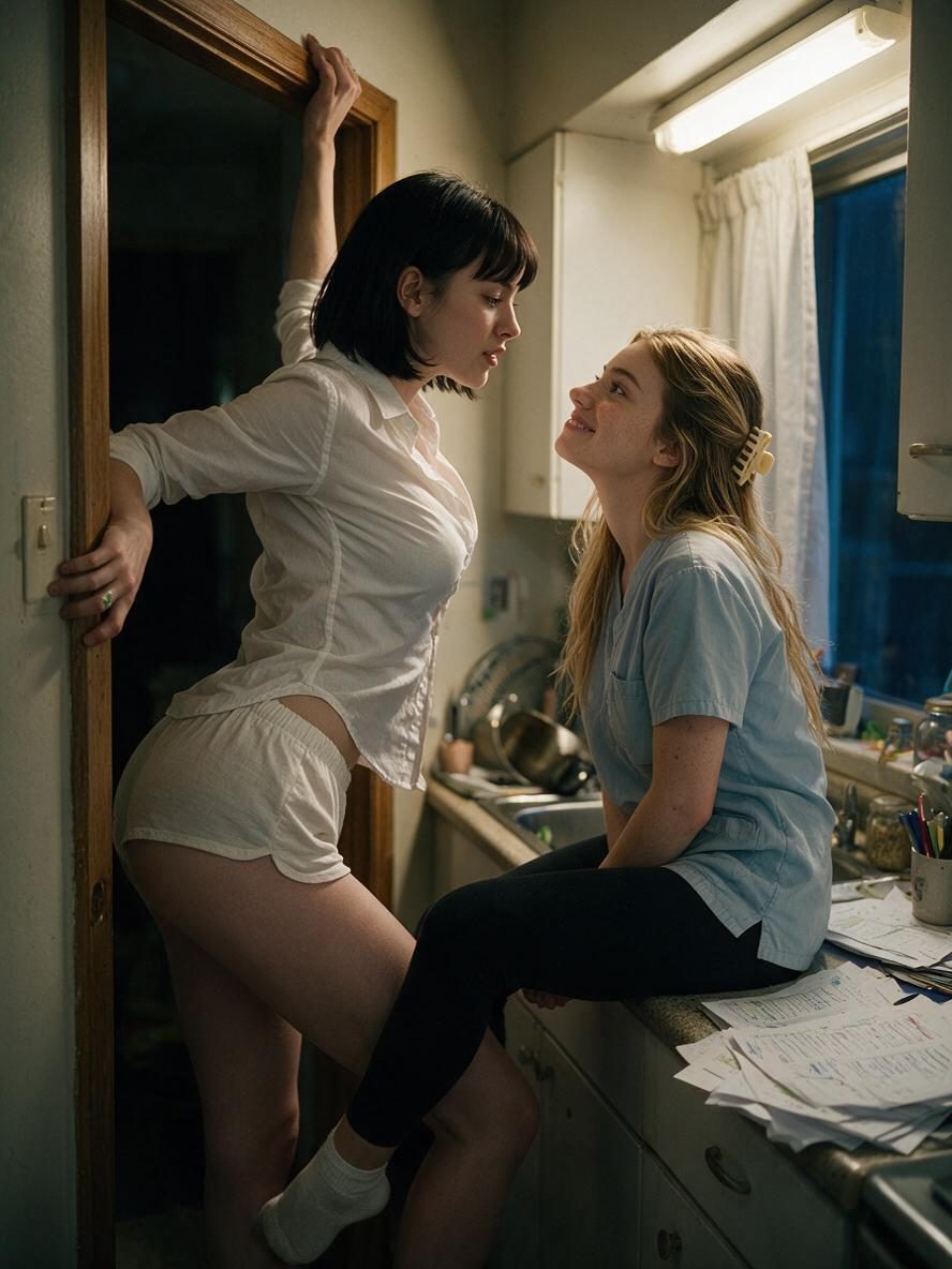 Exam Week Kitchen — Zofia & Kasia, Half Past Three in the Akademik scene cover