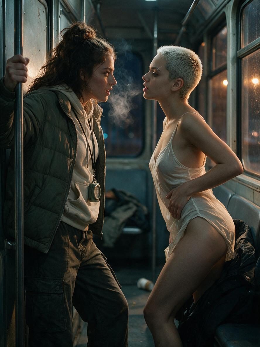 The Night Shoot — Wiktoria & Malwina, Take Twelve on the Tram Loop scene cover