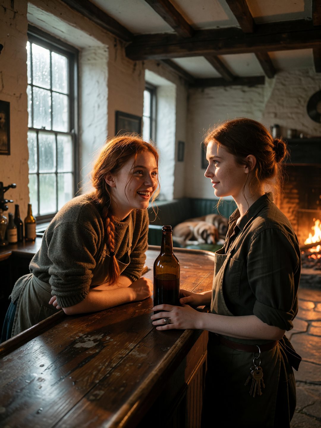 The Last Ferry — Aoife & Niamh, the Sisters Who Keep the Island scene cover