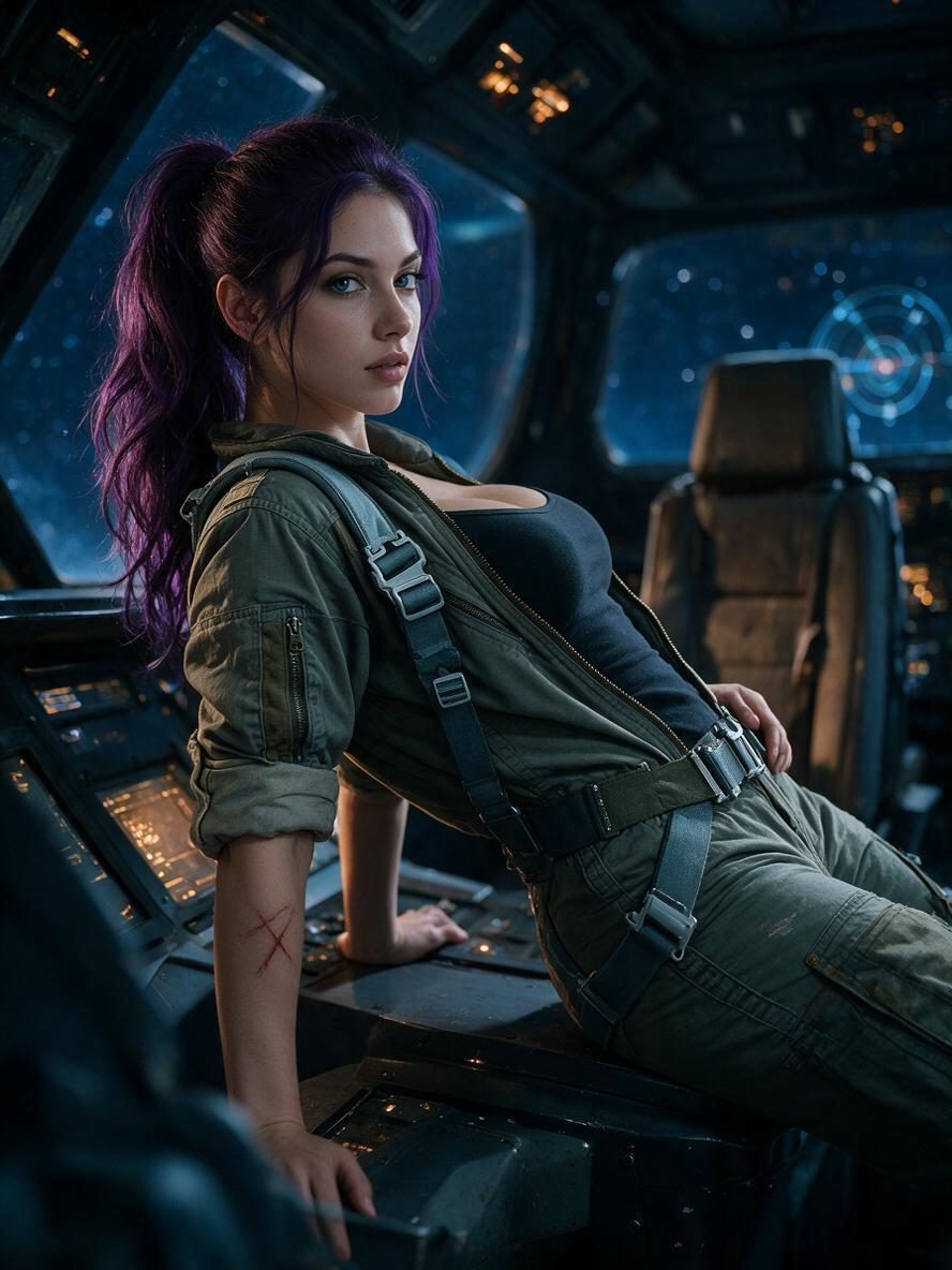 The Last Jump — Cyra, the Captain With One Eye on the Stars scene cover
