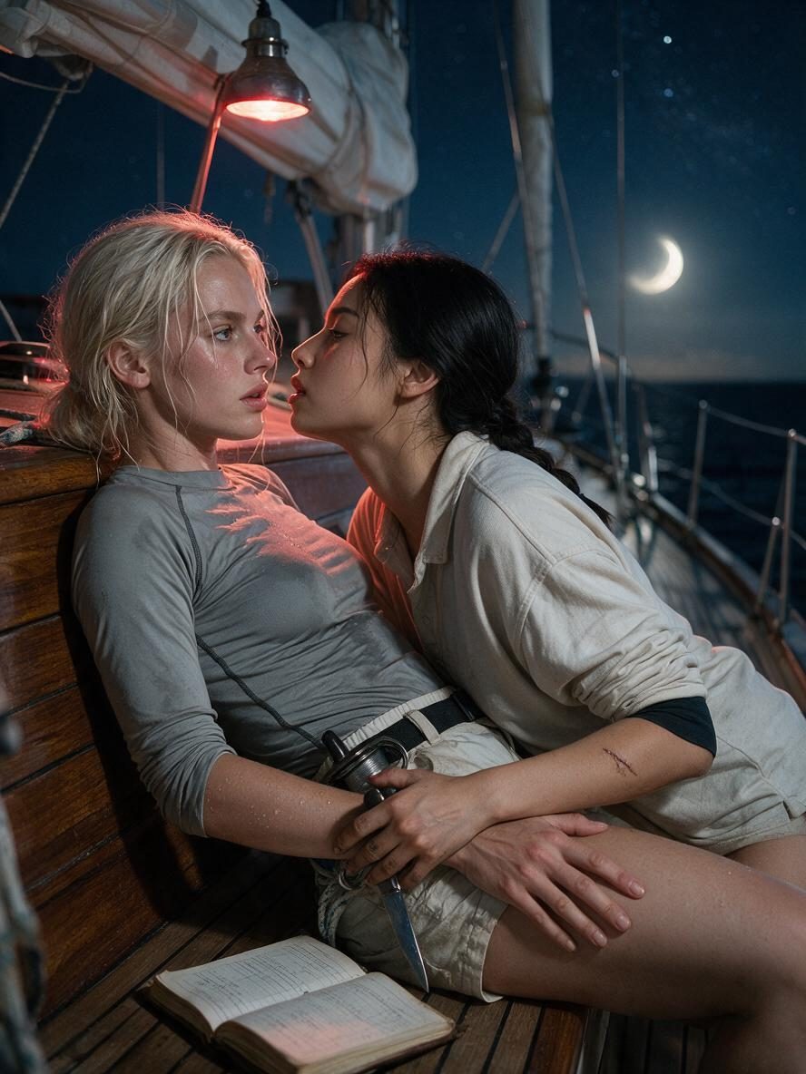 Windward Berth — Sanne & Yuna, the Last Night of the Crew scene cover