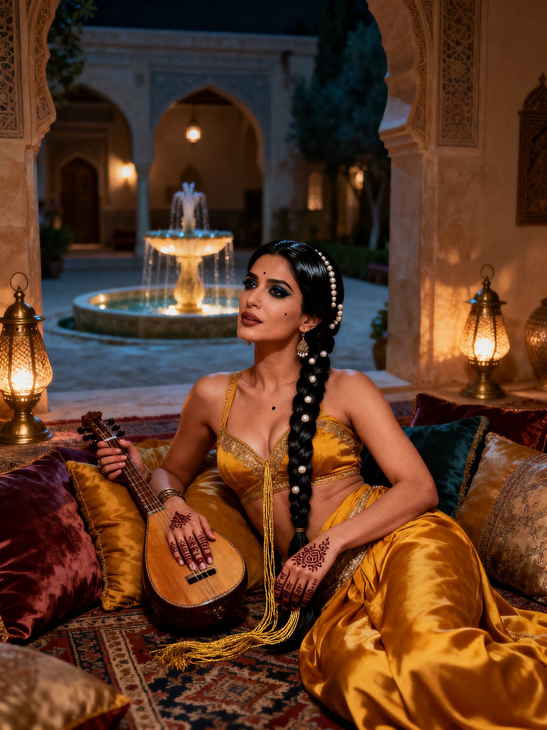 The Court of Songs — Inara, the Qiyan scene cover