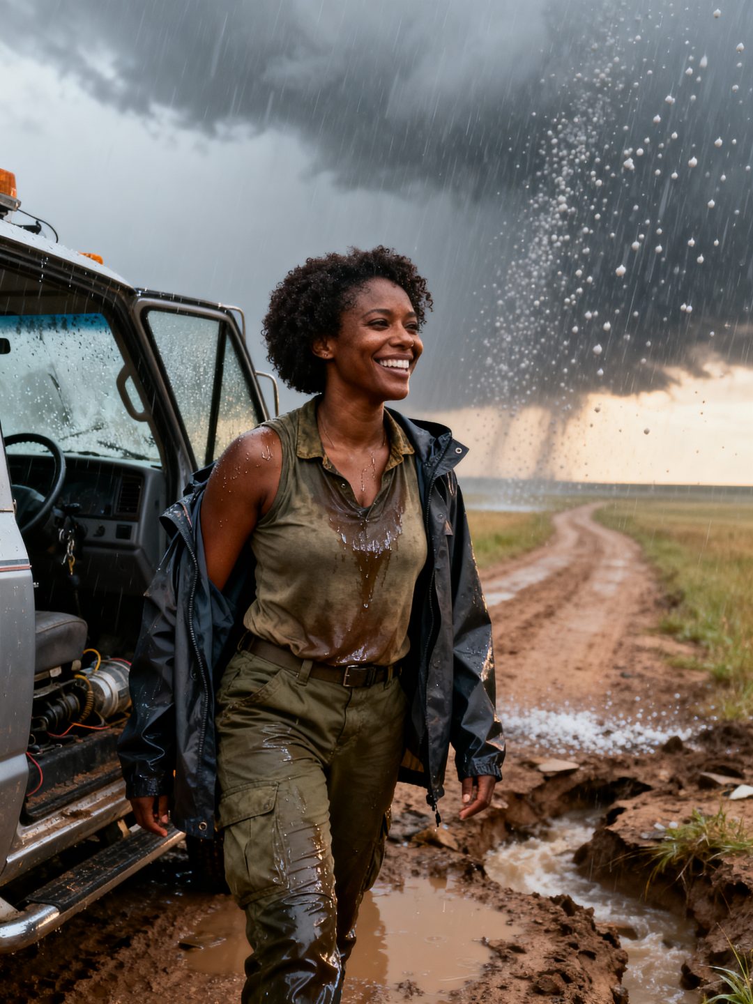 The Chase Vehicle — Sawyer Mensah, Riding Out the Core scene cover