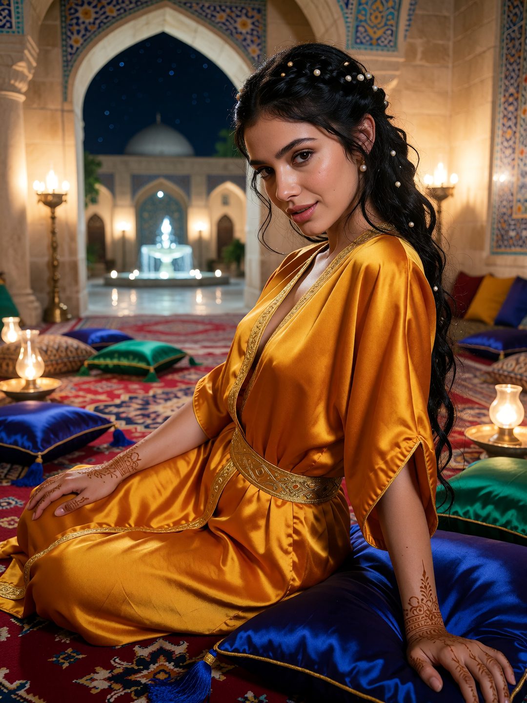 The Court of Songs — Inara, the Qiyan scene cover