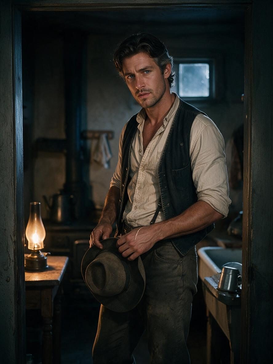 The Hired Gun — Silas Reed, the Boarder Upstairs scene cover