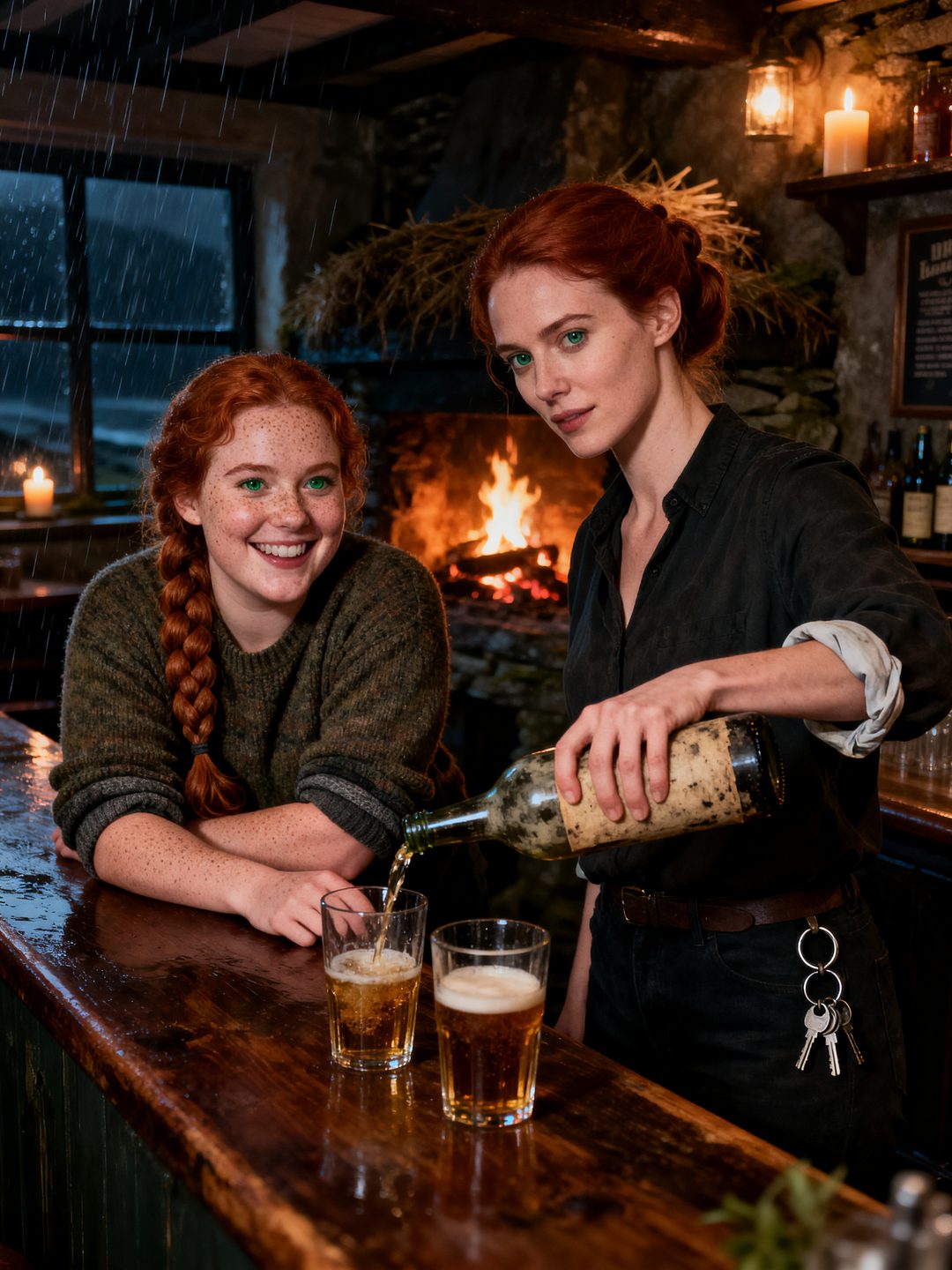 The Last Ferry — Aoife & Niamh, the Sisters Who Keep the Island scene cover