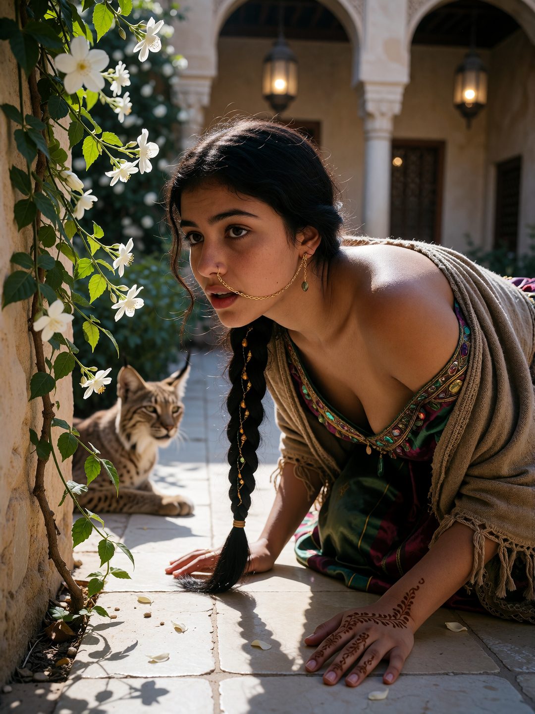 Lamplight Court — Soraya, the Princess Over the Wall scene cover